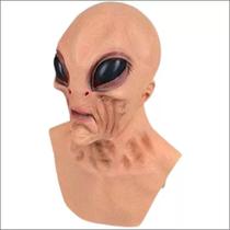 Máscara De Alien Et Extraterrestre Realista Látex Salmão - Máscara De Látex Para Festa