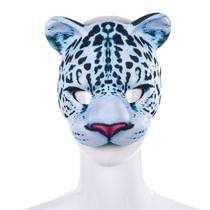 Máscara de animal, fantasia de cosplay de Halloween, leopardo para adulto