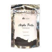 Máscara De Argila Preta Facial Natural 100G Cativa Natureza