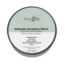 Máscara de Argila Preta Lavanda e Salicilico 70g Piugene Máscara de Argila Preta Lavanda e Salicilico 70g Piugene