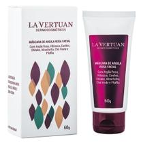 Máscara de Argila Rosa Facial La Vertuan 60g