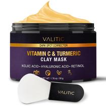 Máscara de argila VALITIC Vitamina C e mancha escura de cúrcuma 50g