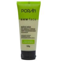 Máscara de Argila Verde Antioleosidade New Face Porán 100g
