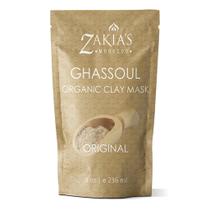 Máscara de argila Zakia's Morocco Ghassoul 240 ml orgânica natural Máscara de argila Zakia's Morocco Ghassoul 240 ml orgânica natural