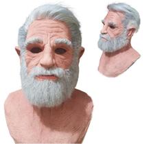 Máscara De Avó Realista Cabelos E Maquiagem Alta Qualidade
