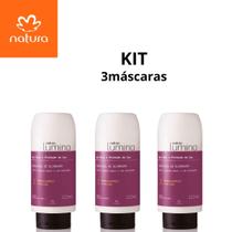 Máscara de blindagem natura lumina 220 ml-3 unidades