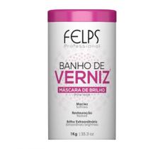 Máscara de Brilho Banho de Verniz Xmix Felps 1kg - Felps profissional