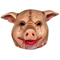 Máscara de cabeça de porco de Halloween Máscara de cosplay assustadora de Halloween Máscara de cabeça de porco de Halloween Máscara de cosplay assustadora de Halloween