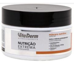 Máscara De Cabelo Nutrição Extrema 220g - Vita Derm Máscara De Cabelo Nutrição Extrema 220g - Vita Derm