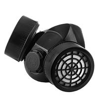 Máscara de caçador louco Steampunk Black Cyber Goth Rave Steam Punk
