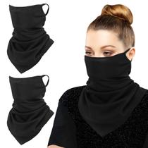 Máscara de cachecol Bandana MoKo com presilhas para orelhas, pacote com 3, proteção UV