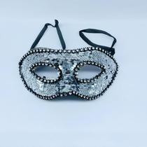 Máscara De Carnaval Festa A Fantasia Com Lantejoula 60074