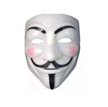 Mascara de Carnaval Hallowenn V De Vingança Vendetta Protesto Anonymous - Festas e Decor