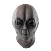 Máscara de Caveira Alienígena de Látex para Cosplay e Halloween
