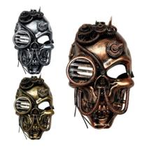 Máscara De Caveira Steampunk Un