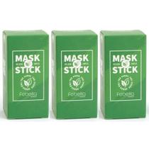 Máscara De Chá Verde Remover Cravos Anti-Acne Hidratante Beleza Pele Facial Clean Mask Stick