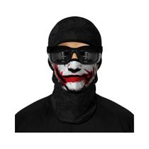 Máscara De Ciclismo Masculina De Caveira Para Halloween, Respirável, Proteção Solar Para
