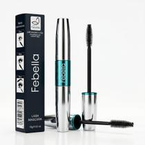 Mascara de Cilios 4D a Prova Dagua 2 em 1 MA3041 - Febella Mascara de Cilios 4D a Prova Dagua 2 em 1 MA3041 - Febella
