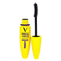 Máscara De Cílios 4d Rímel Mega Curve Amarelo Vivai