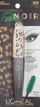 Máscara de Cílios L'Oréal Paris Voluminous Feline Noir 633 -8ml