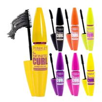 Máscara de Cílios The Infinite Curl Pink 21 - Volume, Alongamento e Curvatura Extrema - Rímel Vegano Alta Pigmentação