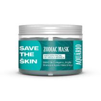 Máscara de Colágeno e Argila Branca - Aquário - Save The Skin - Smart Gr