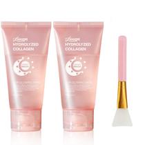 Máscara de Colágeno JISKG para Hidratação e Elasticidade Noturna Máscara de Colágeno JISKG para Hidratação e Elasticidade Noturna