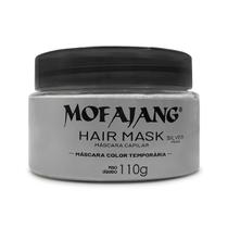 Máscara de Coloração Temporária 110g Mofajang - Prata - Troia Hair