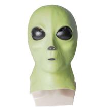 Máscara de cosplay Alien Latex Overhead Party, decoração de Halloween