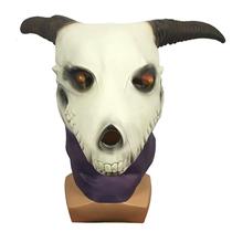 Máscara de cosplay Ancient Magus' Bride Elias, capa suspensa de látex