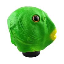 Máscara De Cosplay Cabeça De Peixe Verde Para Adultos, Homens E Mulheres, Acessório De Maquiagem Em Máscara De Cosplay Cabeça De Peixe Verde Para Adultos, Homens E Mulheres, Acessório De Maquiagem Em