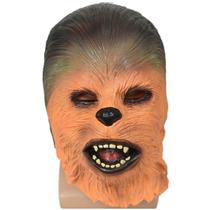 Máscara de cosplay Chewbaccass Halloween Carnival Easter Mass Latex