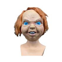 Máscara de cosplay Chucky Halloween Carnival Easter Latex tamanho único