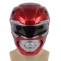 Máscara De Cosplay Do Power Rangers Para Adultos E Crianças, Capacete Vermelho De Guerreiro,