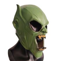 Máscara de cosplay Greens Goblins Latex Halloween Carnaval Páscoa
