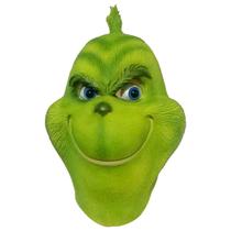 Máscara de cosplay Grinch Halloween Carnival Easter Latex tamanho único Máscara de cosplay Grinch Halloween Carnival Easter Latex tamanho único