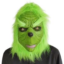 Máscara de cosplay Grinch Halloween Carnival Easter Latex tamanho único Máscara de cosplay Grinch Halloween Carnival Easter Latex tamanho único