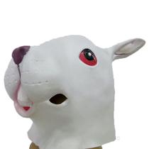 Máscara de cosplay Halloween Dance Animal Rabbit Latex Prop