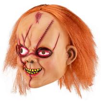 Máscara de cosplay IT Chucky Latex Hood Clown Smile Halloween Máscara de cosplay IT Chucky Latex Hood Clown Smile Halloween