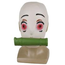 Máscara de cosplay Kamado Nezuko, adereço de Halloween, látex, tamanho único Máscara de cosplay Kamado Nezuko, adereço de Halloween, látex, tamanho único