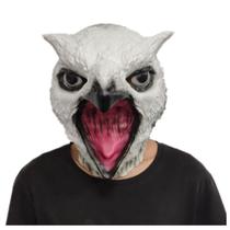 Máscara de cosplay Monster Owl Bear, chapéu de látex para Halloween