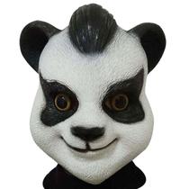 Máscara de cosplay Panda Shenwu Latex, adereços de fantasia facial