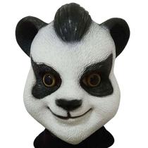 Máscara de cosplay Pandas, Halloween, Carnaval, Páscoa, látex, tamanho único