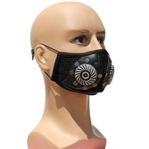 Máscara de cosplay Party Watchdogs Half Face Dust Funny Props