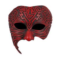 Máscara de cosplay Retros Halfs Faces Halloween Carnival Eats Máscara de cosplay Retros Halfs Faces Halloween Carnival Eats