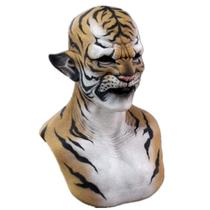 Máscara de cosplay Sheres Khans Beasts Tigers Halloween Latex