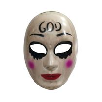 Máscara de cosplay Smiley Horror Purgess Halloween Party Máscara de cosplay Smiley Horror Purgess Halloween Party