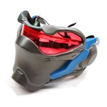 Máscara de Cosplay Soldier 76 Rulercosplay em Resina com LED 20x17x6 cm Máscara de Cosplay Soldier 76 Rulercosplay em Resina com LED 20x17x6 cm