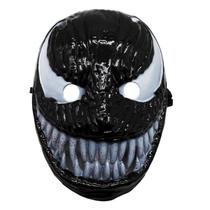 Máscara de cosplay Venoms Halloween, capa suspensa de plástico