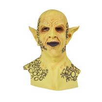 Máscara de cosplay Yellow Ghost Latex Halloween Prop 270g